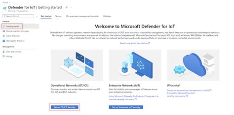 Tutorial Get Started With Microsoft Defender For Iot For Ot Security