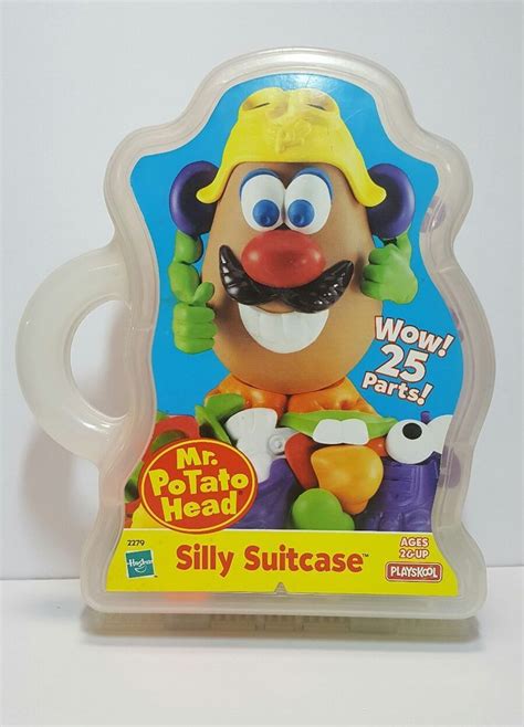 1998 Mr Potato Head Silly Suitcase Playskool Potato Heads Silly
