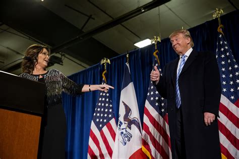 Sarah Palin Endorses Donald Trump Which Could Bolster Him In Iowa