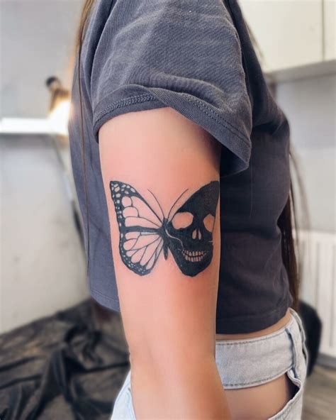 11 Butterfly With Skull Tattoo Ideas That Will Blow Your Mind