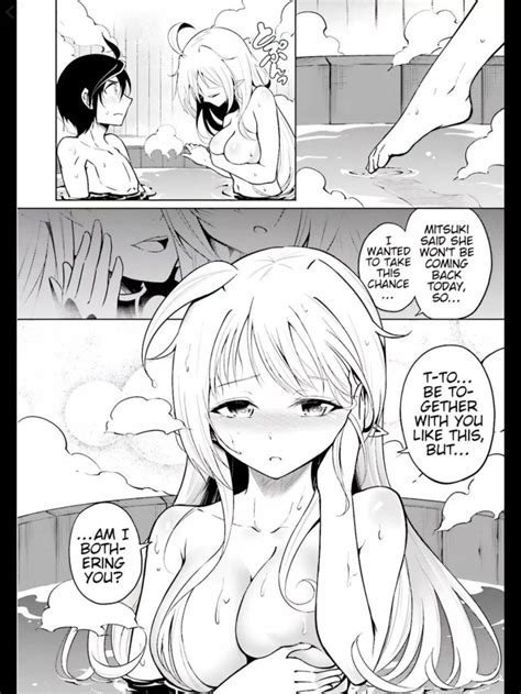Rule 34 1girls Bath Black And White Manga Text Tou No Kanri O Shite