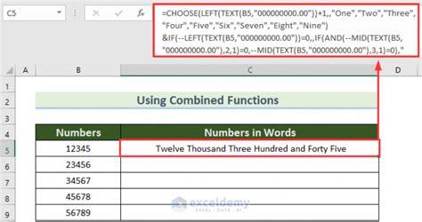 How To Convert Number To Words In Excel Suitable Ways