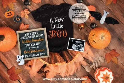 31 Cute Halloween Pregnancy Announcement Ideas