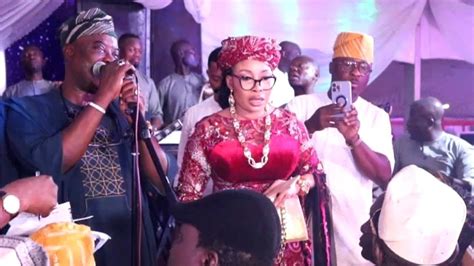 Actress Lizzy Anjorin Dances On Stage With K1 De Ultimate At Ahmad Alawiye 50th Birthday Youtube