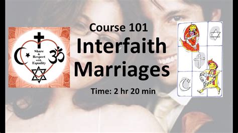 Interfaith marriages can be dissolved in israel by civil family courts in accordance with the matters of dissolution of marriage (jurisdiction in special is generally not an option.95. Course 101: Interfaith Marriages - YouTube