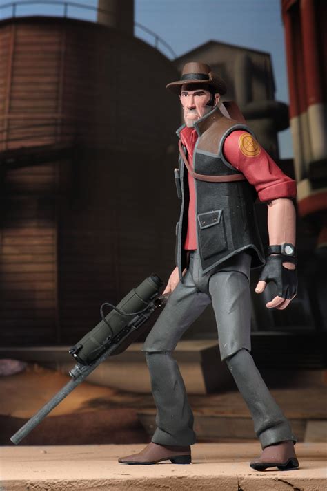 Team Fortress 2 7″ Scale Action Figures Series 4 Red