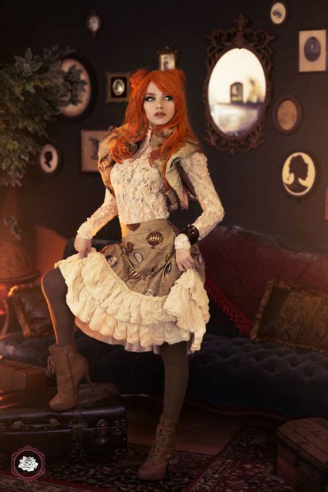 Model Rin Steampunk Steampunk Costume Fashion Victorian Steampunk