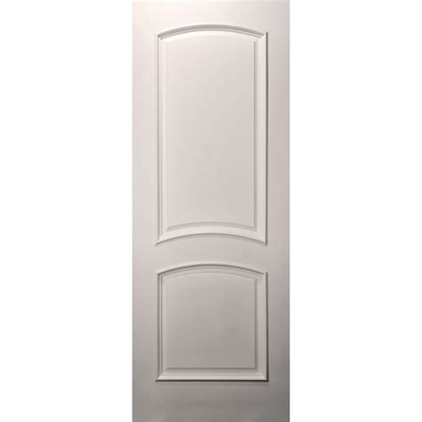 Paint Grade 20 Min Fire Rated 2 Arch Panel Primed Door — Lux Doors