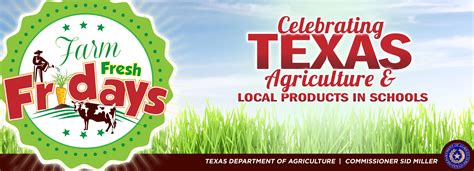 Texas Department of Agriculture Website > Home > Healthy Living > Farm 