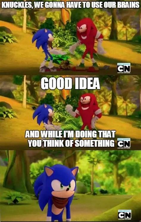 Oh Knuckles Sonic Funny Sonic Boom Sonic