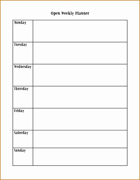Monthly Calendar Monday Through Friday Monthly Calendar Printable