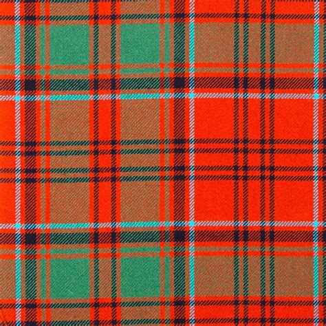Grant Ancient Heavy Weight Tartan Fabric Lochcarron Of Scotland