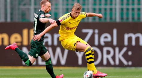 Erling braut haaland (né håland, ˈhòːlɑn; Borussia Dortmund vs Wolfsburgo RESUMEN 2-0 YouTube Goles ...