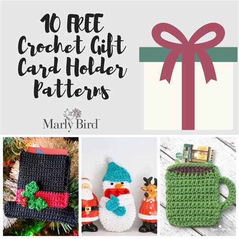 Crochet Gift Card Holders Free Patterns Marly Bird