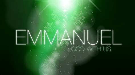 Message “emmanuel God With Us” From Aaron Taylor Painesville