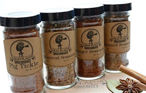 Bbq Rub And Spices T Set Of 4 T Set By High Plains Spice