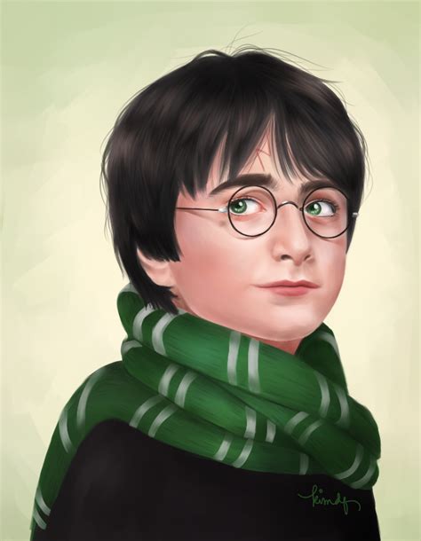 Harry In Slytherin Harry Potter Fan Art 25459071 Fanpop