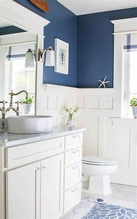 02 Cool Coastal Beach Bathroom Makeover Ideas Beach