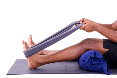 Calf Stretch With Knee Flexed Using Towel Vissco Healthcare Private