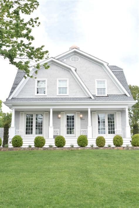 Often choosing the right exterior paint colour for your home is hard. New England Homes- Exterior Paint Color Ideas - Nesting ...
