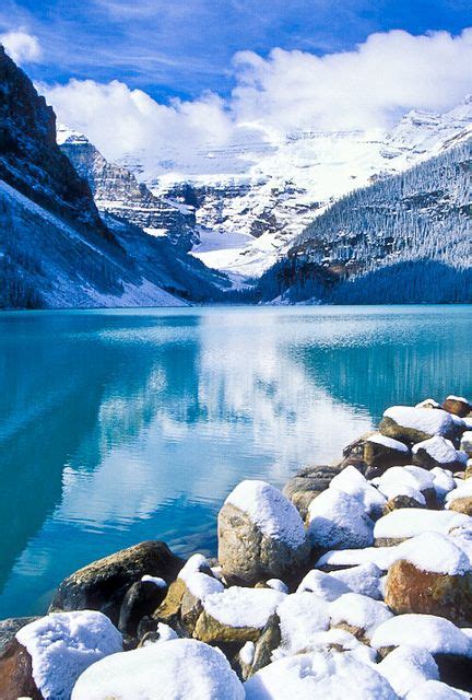 Snow At Lake Louise Banff National Park Ab Canadai Want To Go See