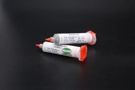 China High Temperature Halogen Free Lead Free Solder Paste Soldering Flux Paste For Smt Pcb Led