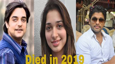 Top Indian Celebrities Who Died In 2019 Shocking Death Youtube