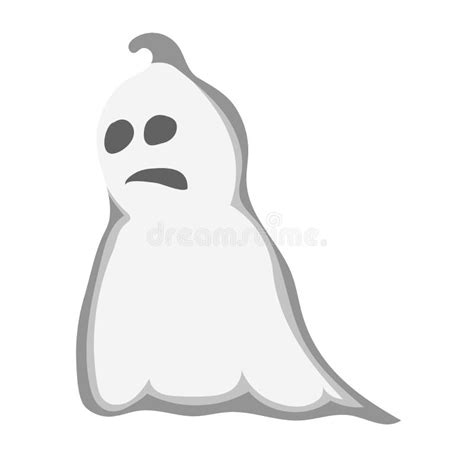 Ghost Character Vector Stock Vector Illustration Of Face 79072622