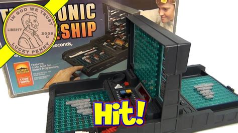 Play battleship, the most popular pencial and paper multiplayer game origin from ww2. Electronic Battleship, 1982 Milton Bradley Game - YouTube