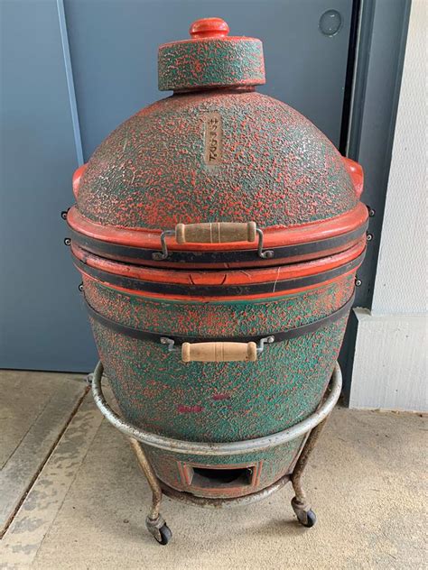 Lot 27 Vintage Hibachi Pot Imperial Kamado Bbq Smoker Grill Cooker