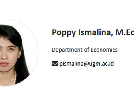 Biodata Poppy Ismalina Lengkap Profil Panelis Debat Kedua Cawapres