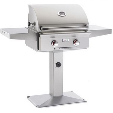 The grill features 368 square inches of total cooking space and 20,000 total btus of cooking heat. American Outdoor Grill "L" Series Gas Barbecue Grill