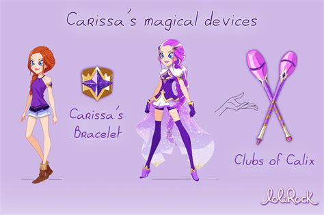 Details Of Team Lolirock — Lyna And Carissas Resistance Cloak And Magica