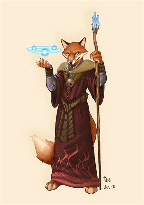 Foxmage Fox Artwork Fantasy Character Design Fox Fantasy
