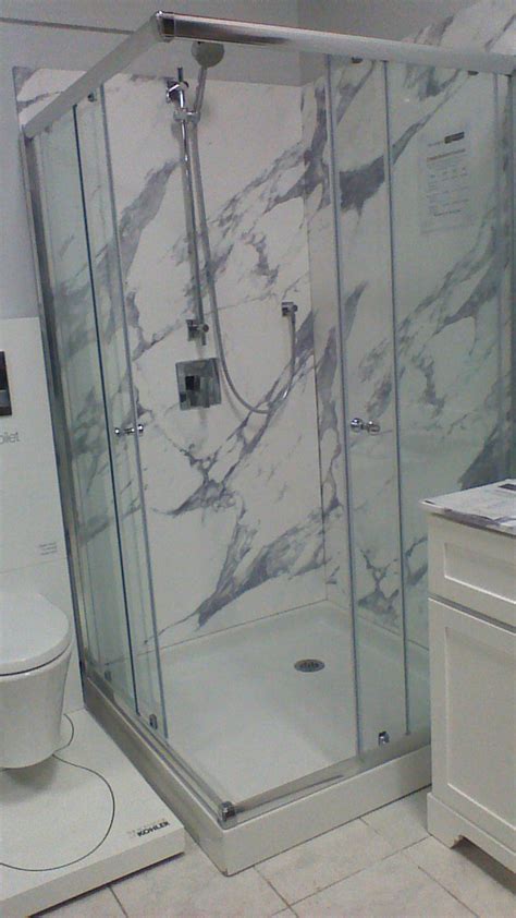 Cultured Marble Wall Panels Made By Infinity Marble Shower Wall