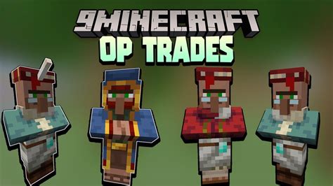 Minecraft But Villager Trades Are Op Data Pack 11711165 Op Trades