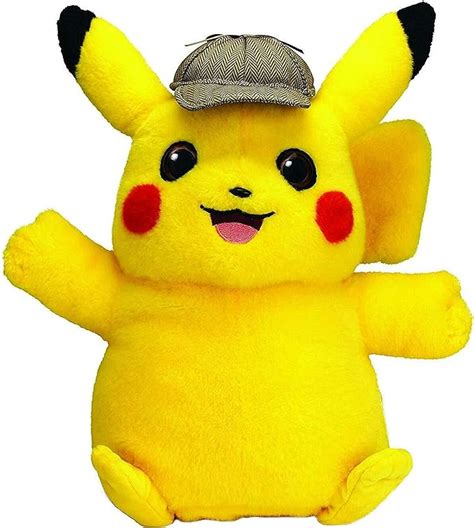 Boti Pokémon Detective Pikachu Talking Plush Figure Pikachu 35 Cm