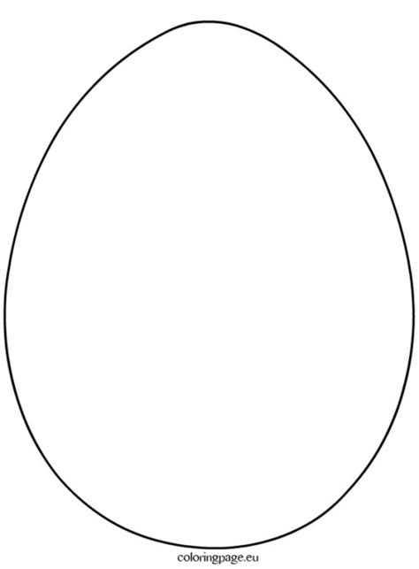 You are getting a big egg here with intricate patterns. Large Egg Template - ClipArt Best