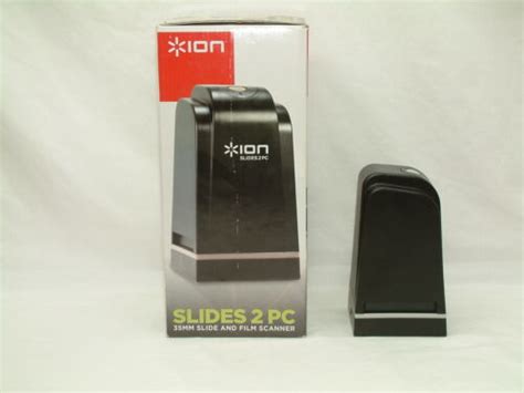 Ion Slides 2 Pc 35mm Film Slide Negative Scanner And Guide