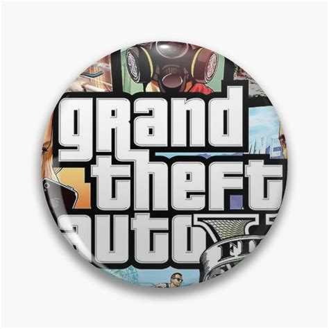 Grand Theft Auto Pins And Buttons Redbubble