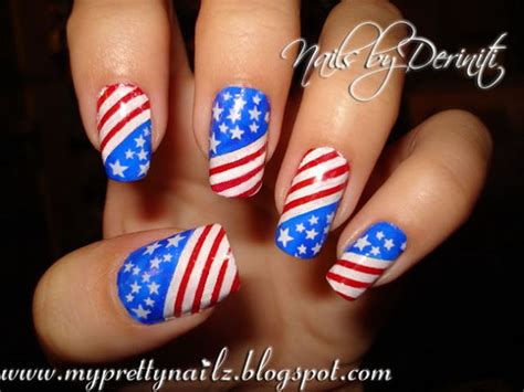 30 American Flag Inspired Stripes And Stars Nail Ideas And Tutorials 2023