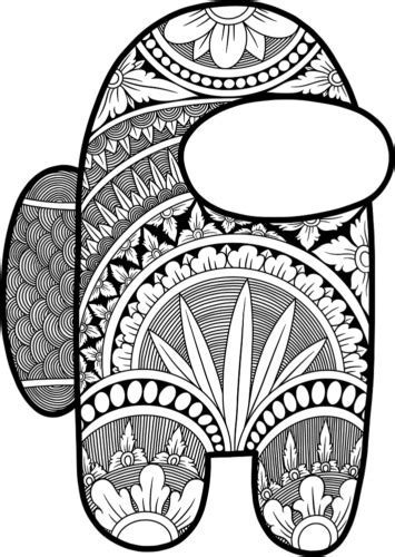 Among Us Coloring Pages My Coloring Pages