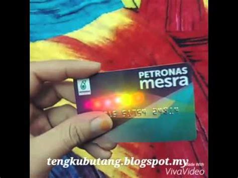 Tak tau laaa berapa kali swipe kad tuu. Petronas Mesra Card Registration - YouTube