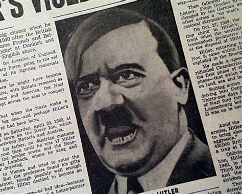 Great 1945 Adolph Hitler Death Wwii 1945 Old Newspaper Ebay