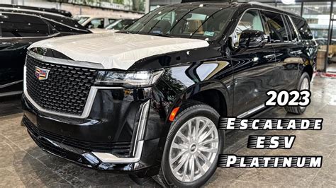 2023 Cadillac Escalade Esv Premium Luxury 62l V8 420hp Black