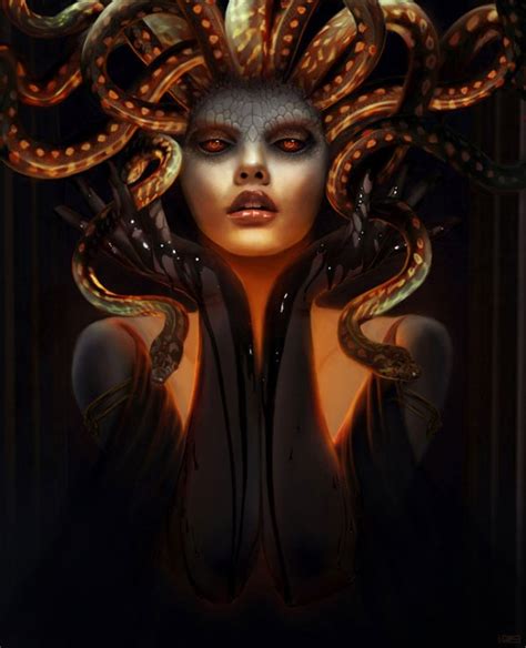 Medusa Gorgon Mythical Creature Greek Gods And Goddesses Titans