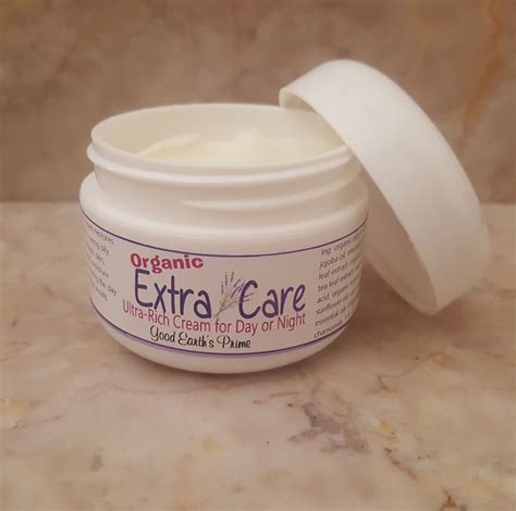 Organic Extra Care Ultra Rich Facial Moisturizer For Day And Etsy