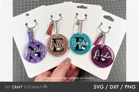 Download Keyring Display Card Svg, Packaging SVG, Key Ring Tag SVG ...