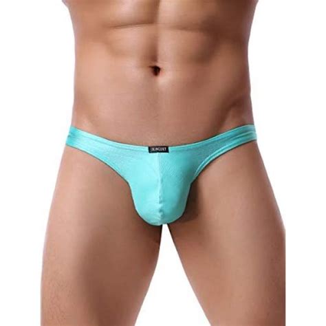 IKingsky Men S Big Pouch Thong Underwear Sexy Low Rise Bulge T Back