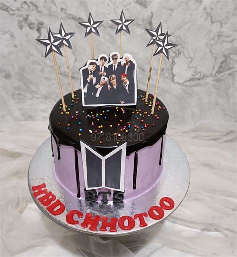 Bts Birthday Cake Bts Cake Bts Band Cake Yummy Cake